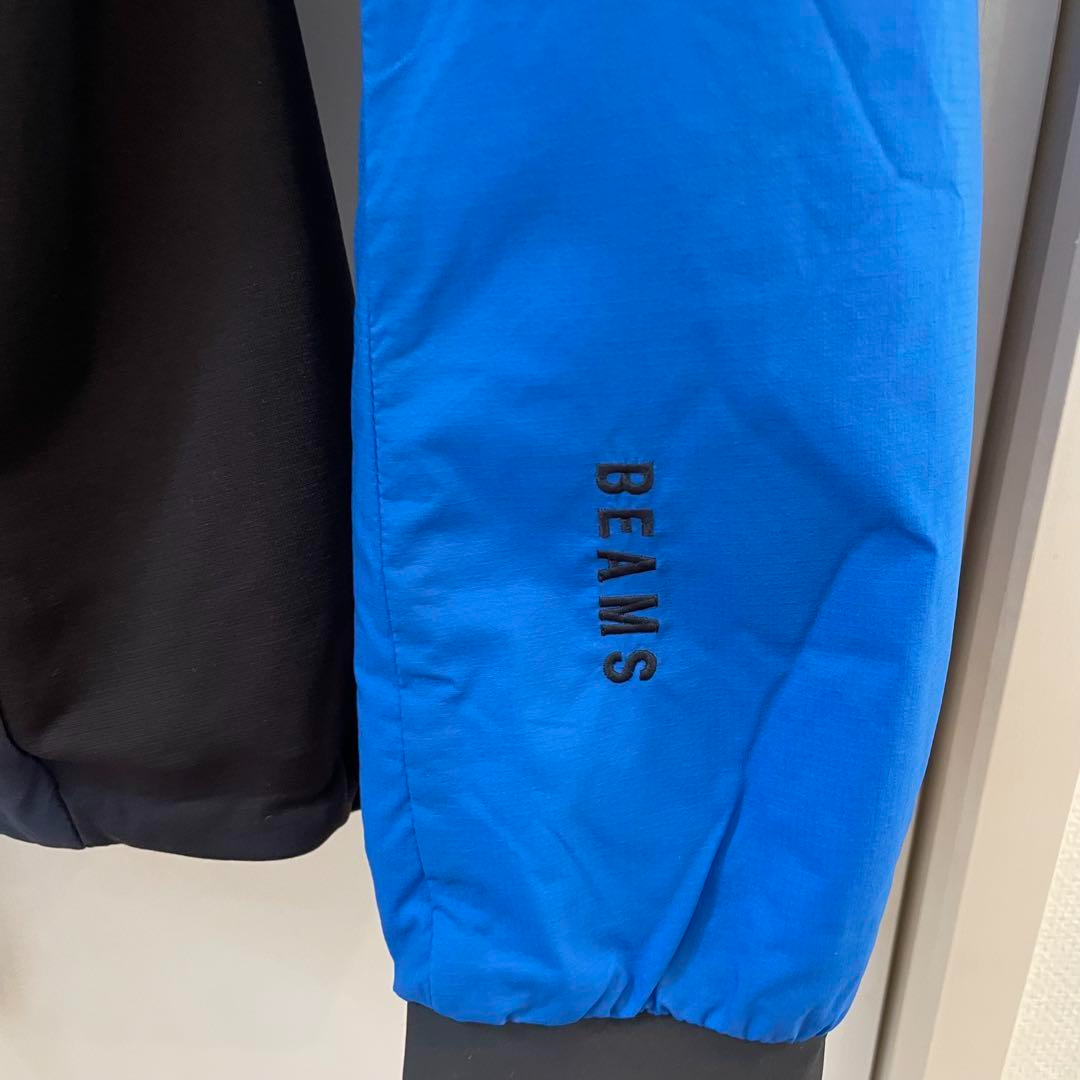 Arc'teryx x Beams Atom LT Felpa con Cappuccio Nylon Boro Blu Nero Taglia M Dal Giappone Usata