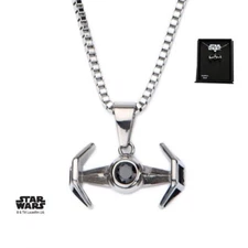 Star Wars Tie Fighter Pendant Necklace