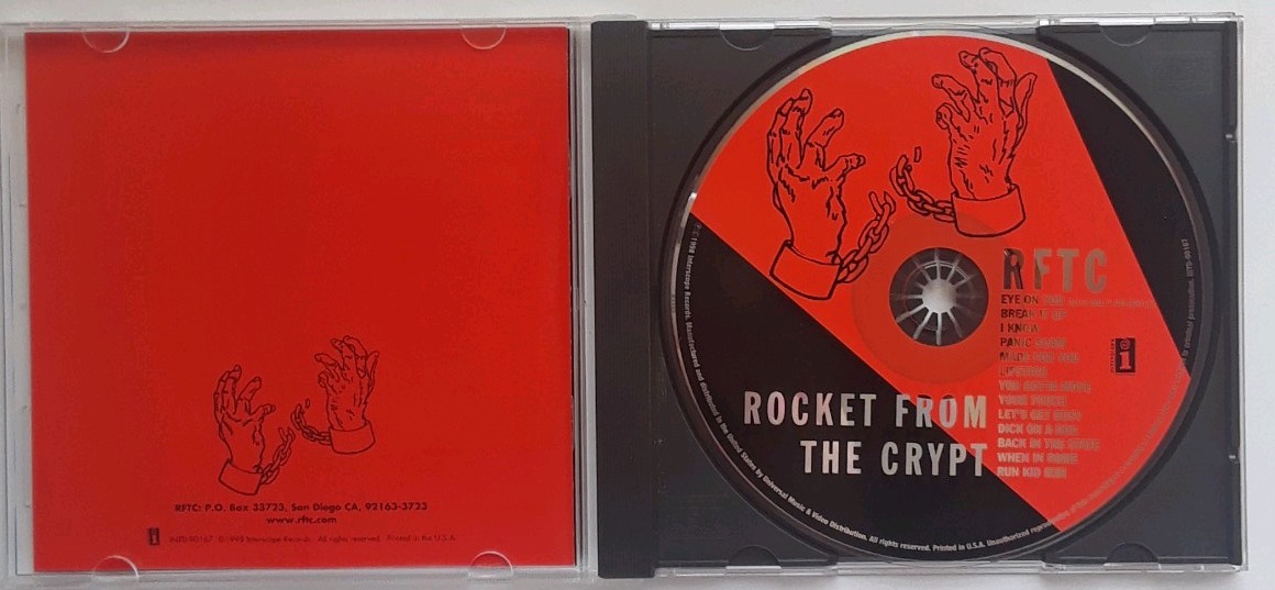 Rocket from Crypt RFTC CD 1998 Interscope Records Garage Punk Rock
