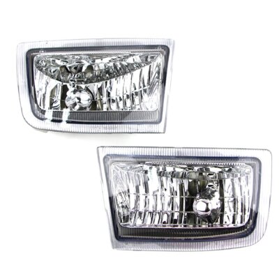 Pair Fog Light For Toyota Land Cruiser Prado FJ90 1999-2002 Bumper