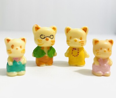   VTG MEOW MEOWS WONDERLAND Hello Kitty Polly Pock￼et Style FAKIE KO Figure Lot