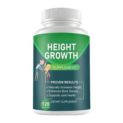 Height Growth Increase Gummy Vitamins, Heightener Grow Supplement, 120 Gummies