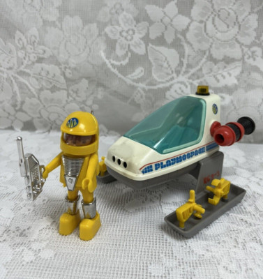 Vaisseau Spatial Playmobil Playmospace 3509 - 1980, Vintage, Allemagne