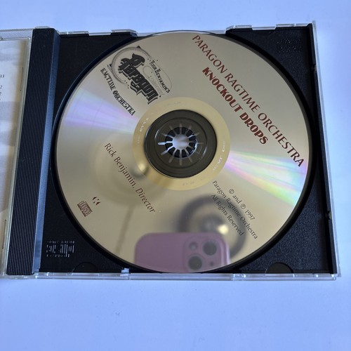 Knockout Drops by Paragon Ragtime Orchestra (CD, 1998) VERY GOOD - Imagen 5 de 6