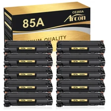 1-10x Toner Cartridge For HP CE285A 85A LaserJet P1102 P1102W P1109 M1217nfw lot