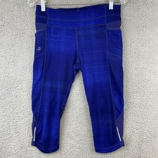 Athleta Women  s Size Small Capri Leggings Back Zip Pocket Gym