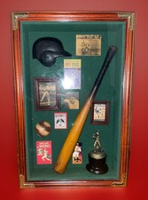 Vintage Baby Ruth Baseball Shadow Box Framed