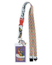 Rainbow Brite Breakaway Lanyard Twink Badge ID Holder With 2" Charm