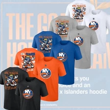 SALe 30% - Goat USA x New York Islanders Multicolor Both Side S-5XL Gift Fans