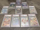 PSA 10 Terastal Festival Eevee Evolution SAR Complete Set Of 10 Pokemon Japanese