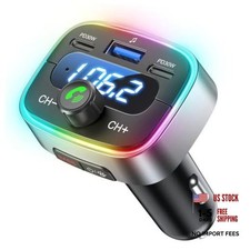 Bluetooth 5.4 Car Adapter 60W Charging USB Bluetooth Adapter for Car,Wireless