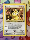 Meowth 62/82 Common Team Rocket Pokemon TCG Vintage 2000 WOTC HP