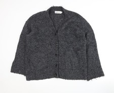Karen by Simonsen graue Damen Strickjacke - G...