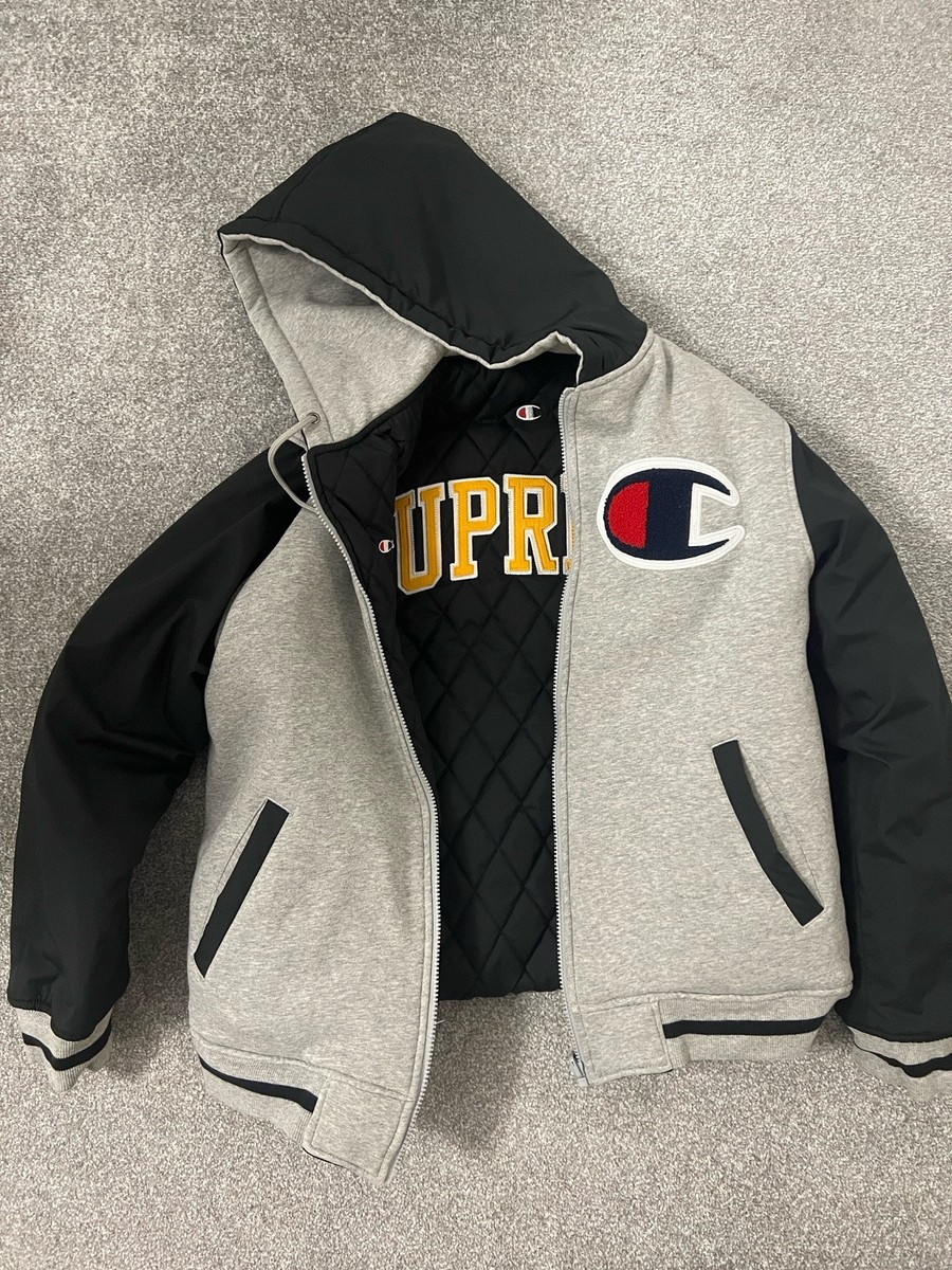 supreme x champion reversible jacket