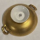 Vintage Pickard Etched China Plate Peacock Design 24 Kt Gold Detail — photo 3