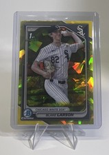 2024 Bowman Chrome Draft Sapphire Edition #BDC-85 Blake Larson #D /75 SSP