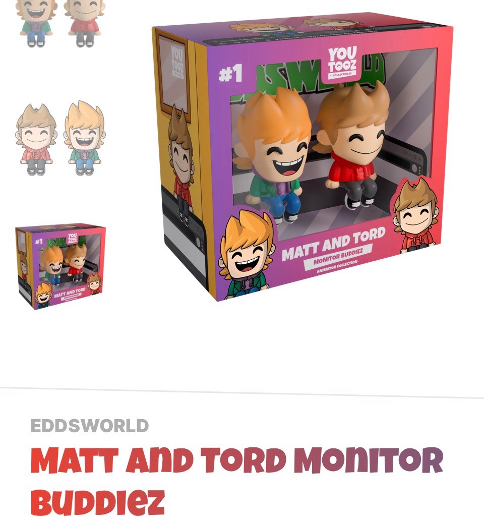 Youtooz - Matt And Tord Monitor Buddiez * NEW * In Hand | eBay