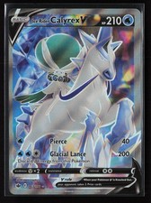 Ice Rider Calyrex V 163/198 Ultra Rare Chilling Reign Pokemon Holo on eBay