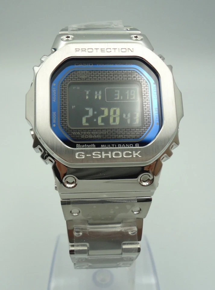 Casio G-Shock GMW-B5000D-1JF Full Metal Solar Bluetooth Digital Japan - Photo 1/4