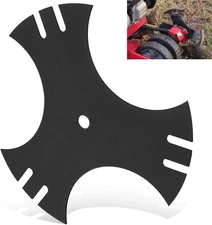 Universal 9" x 9" Edger Blade / 3-Side Edger Star Blade (1/2" Center Hole) Compa
