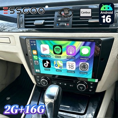 Carplay For BMW 3 E90 M3 328i 335i Android15 Car GPS Navi Stereo Radio Bluetooth
