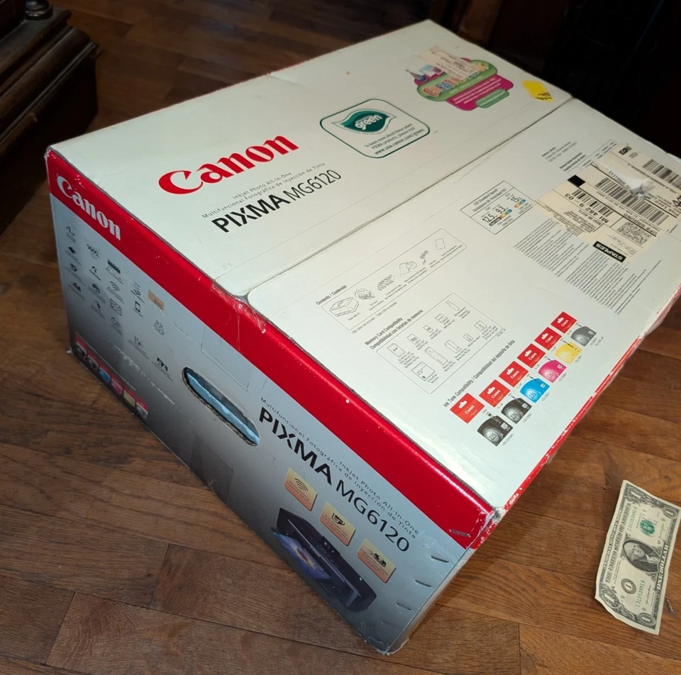 NEW: Canon PIXMA MG6120 All-In-One Inkjet Wireless Printer - Image 3 of 4