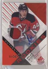 2016-17 SP Game Used Red Spectrum Premium Material 3/25 Miles Wood #115 Auto ku3