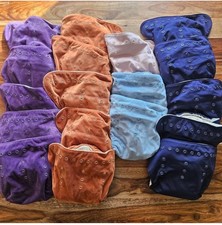 Grovia BIG ONE Cloth Diapers Lot Set of 18 Fits 35-70lbs