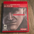 Konami Metal Gear Solid 4: Guns of the Patriots PS3 Multiplayer 2008 M NTSC