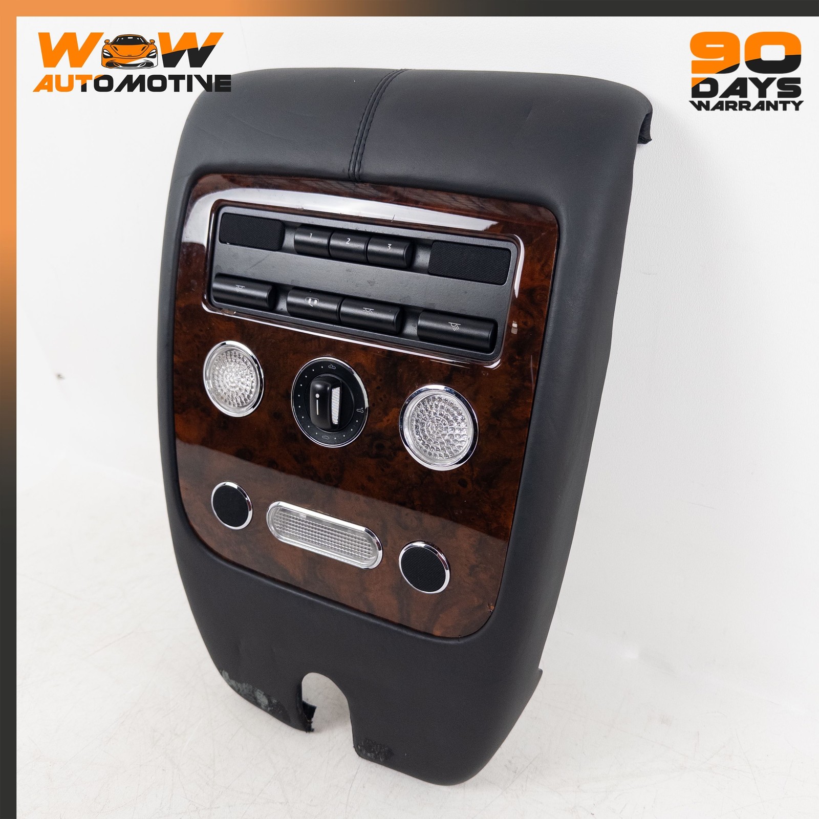 06-13 BENTLEY CONTINENTAL FLYING SPUR FRONT OVERHEAD CONSOLE SWITCH UNIT OEM