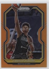 2021 Panini Prizm WNBA Orange Prizm 5/50 Candice Dupree #36 0q5k