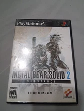 Metal Gear Solid 2 Substance (PS2, 2003) CIB- Tested 