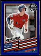 2026 Stars & Stripes USA Jacob Seamon Blue /299 JC