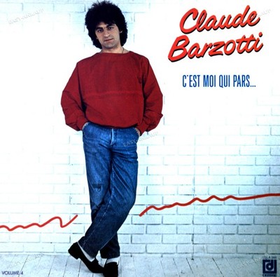 Claude Barzotti - C'Est Moi Qui Pars... LP 1985 (VG/VG) .*