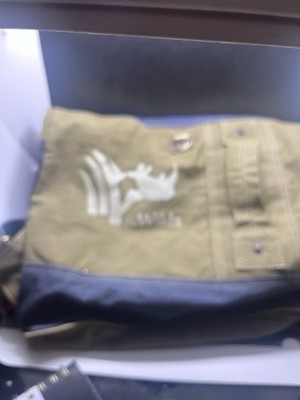 VTG The Wilds Canvas Nature Conservation Backpack /Messenger Bag
