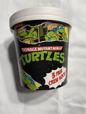  BRAND NEW TEENAGE MUTANT NINJA TURTLES 3 PAIR CREW SOCKS
