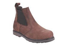 Image of Amblers AS148 Sperrin Size 6 To 12 Brown Waterproof Steel Toe Cap Safety Boots