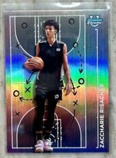 Zaccharie Risacher 2024 Bowman Chrome University #PP-13 Prodigal Playmakers