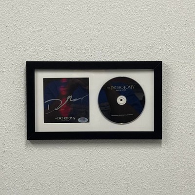 David Kushner Signed CD Cover Framed PSA/DNA Autographed The Dichotomy