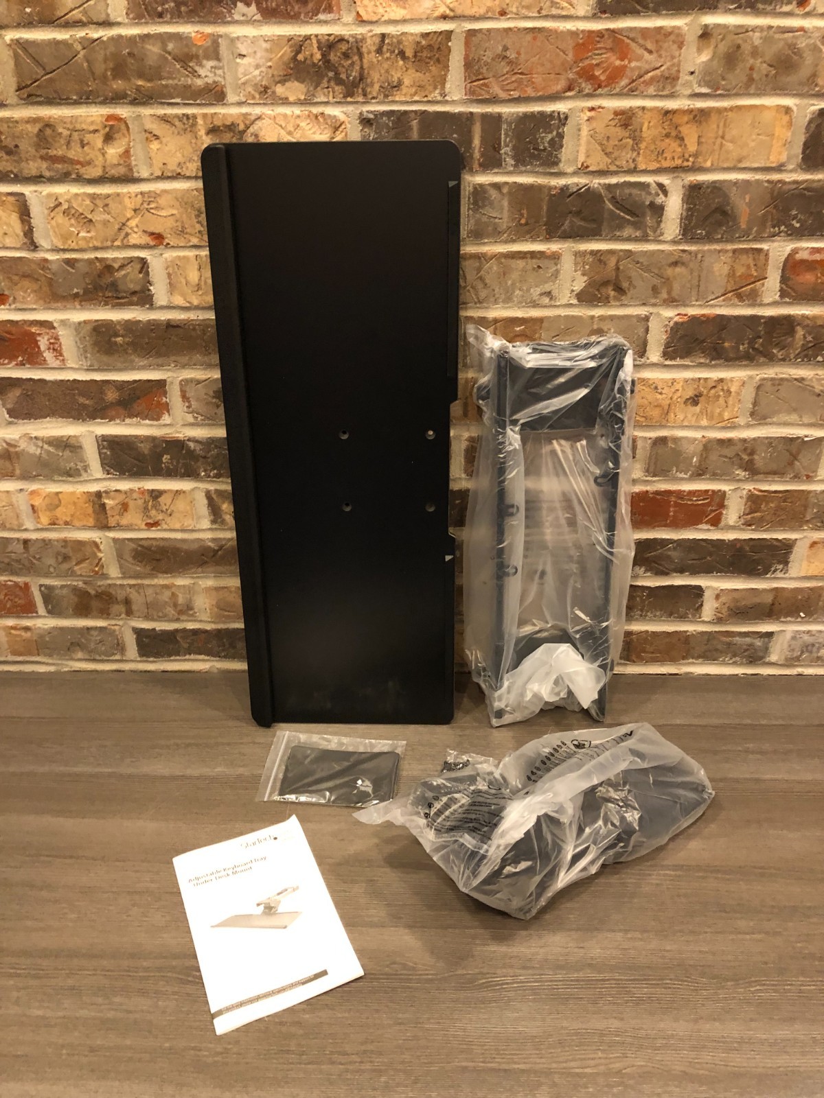 New Open Box StarTech Under the Desk Adjustable Keyboard Tray KBTRAYADJ