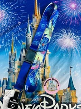 2025 Disney World Parks Pin Trading Reversible Lanyard Pandora Avatar Banshee