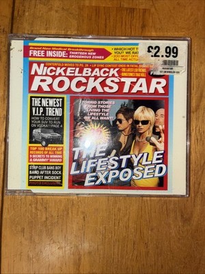 Nickelback Rockstar Maxi-Single 3 Track CD 2007 Roadrunner Records