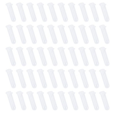 50Pcs 5ml PP Centrifuge Test Tube Vial Container Disposable Bottle Lab Supplies