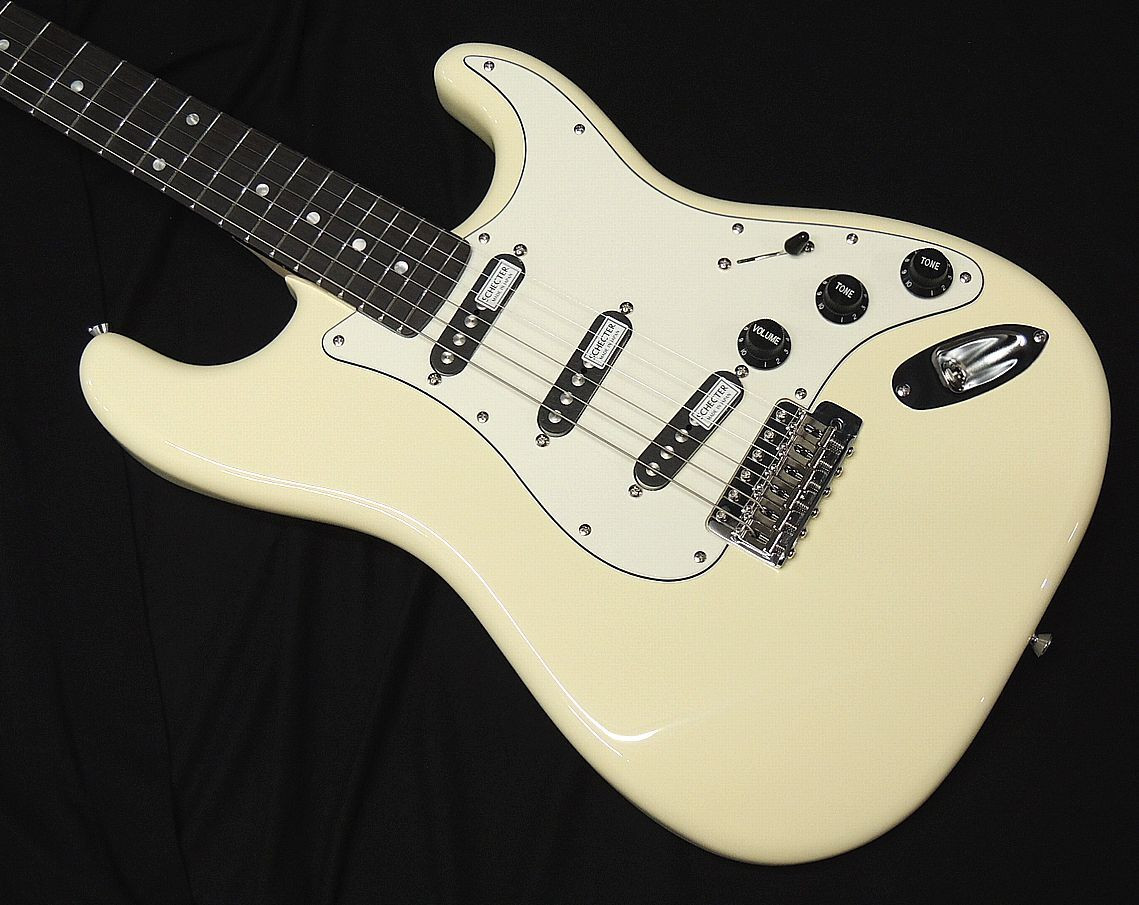 Electric Guitar Schecter PS-ST-DH/VWHT/R Gloss Finish Cream