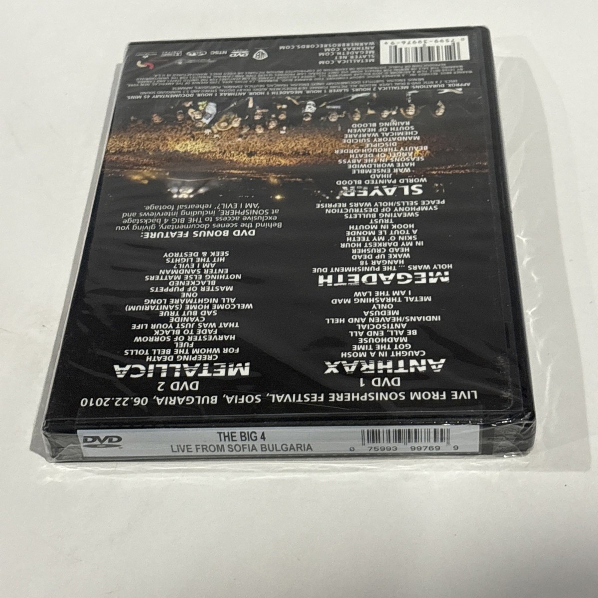 The Big 4: Live from Sofia Bulgaria (DVD) for sale online | eBay