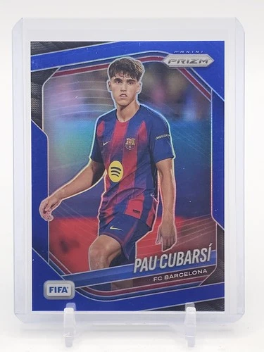 PAU CUBARSI 2025-26 PANINI PRIZM FIFA BLUE #246 FC BARCELONA /199 Q4193