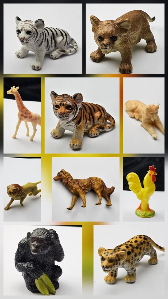 HUGE 70+ Vintage 60s-2000s Toy Lot of Mixed Small Figures-Disney-Animals-Action - Image 4 of 4