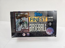 Topps Finest Major League Baseball 1996 Series 1 Sealed Hobby Box
