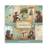 Scrapbooking Papier Set 30X30 - A New Beginning - Stamperia