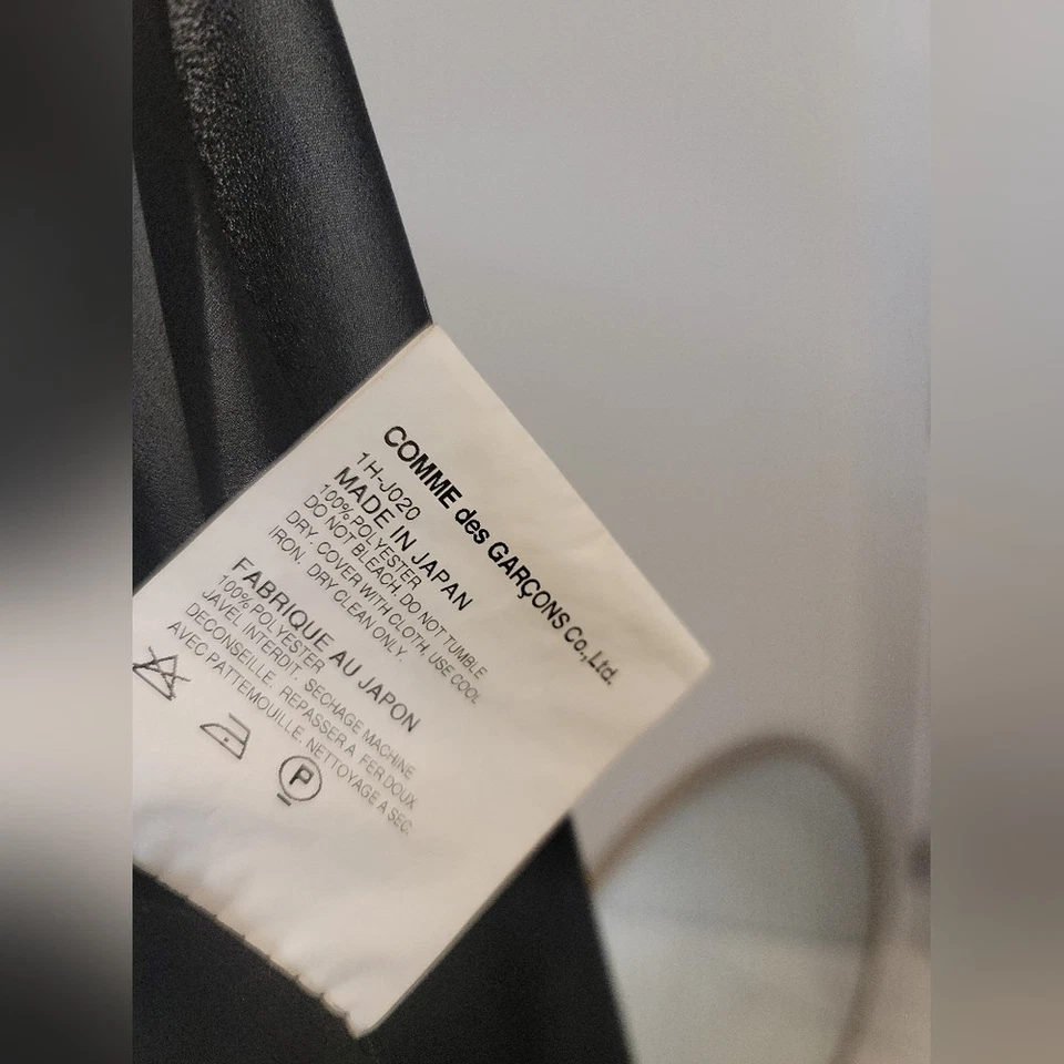 Blusa negra Xs COMME des GARCONS Foto 4 de 4